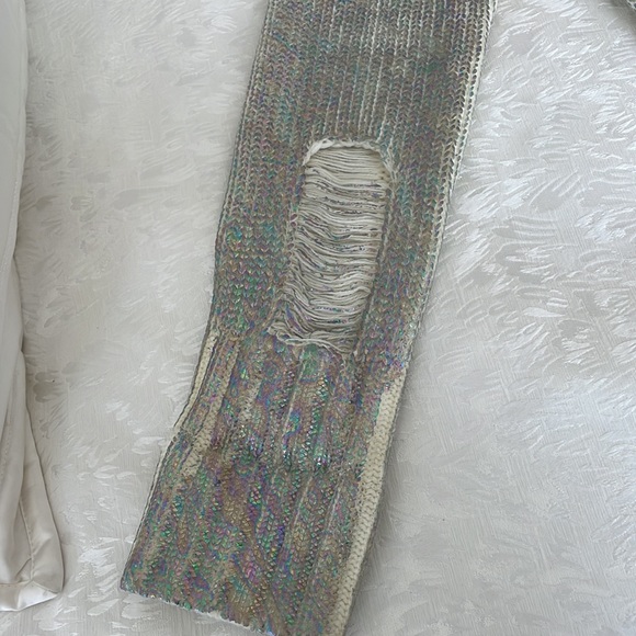 Sunset & Spring  cropped sweater - Picture 3 of 7